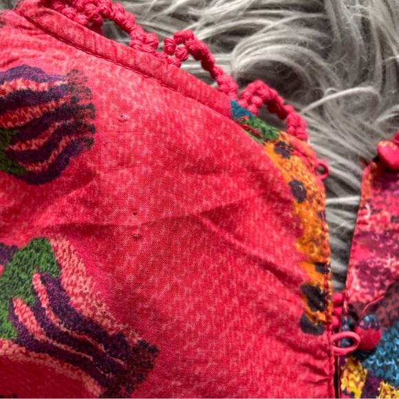 FARM RIO red sunset tapestry mini dress - Picture 10 of 12